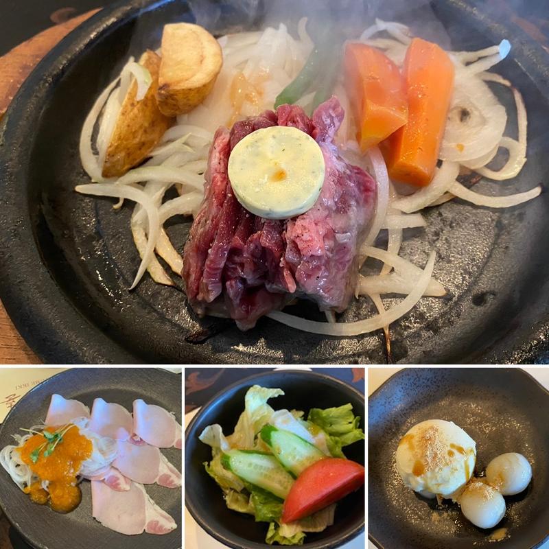 やわらかランチステーキコース(夢一喜 箕面船場店)