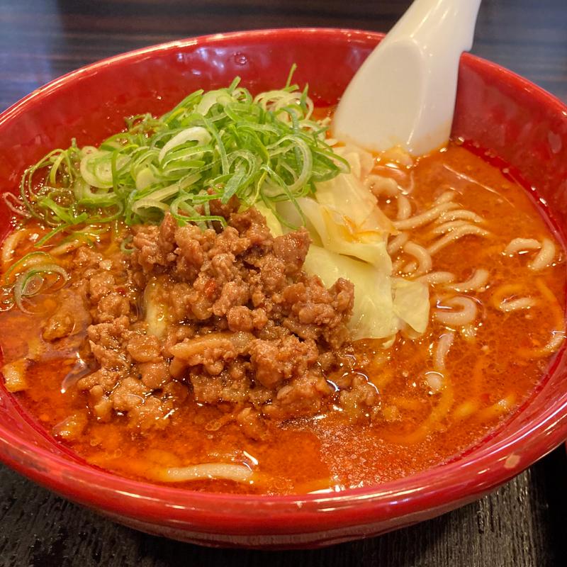 坦々麺(太麺)(麺厨房 華燕 )