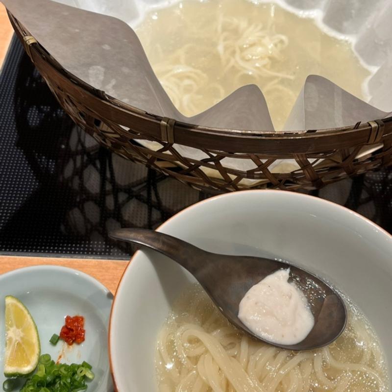 〆のラーメン(玄品ふぐ 梅田東通の関 （げんぴんふぐ）)