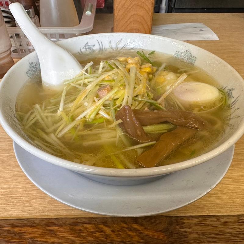 ネギ塩温玉ラーメン(香月 下館 )