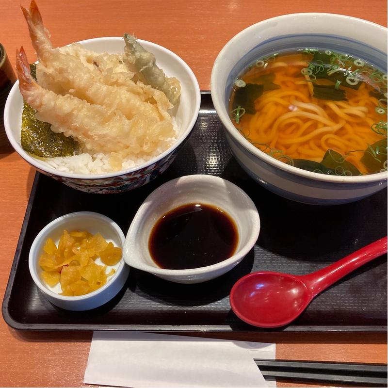 天丼セット(和食さと 浜北店 )