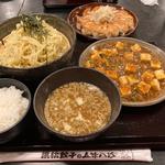 四川風麻婆セット　つけ麺