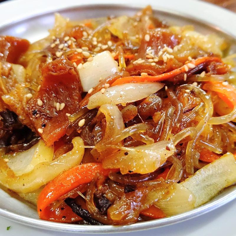 チャプチェ(大衆食堂スタンドそのだ)