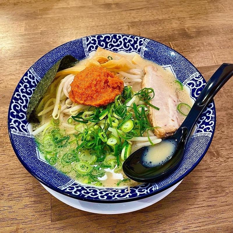 明太とんこつラーメン(麺家一火 津島店)