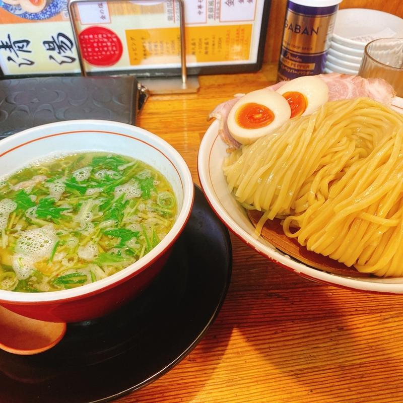 金の塩つけ麺(味玉入り＋100円)(中村商店 高槻本店 )