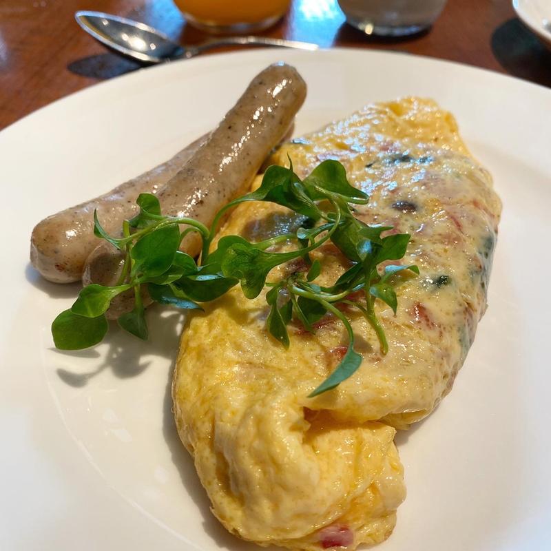 オムレツ(COMO メトロポリタン バンコク)