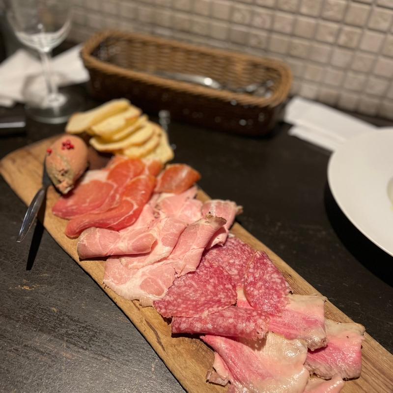 生ハムの盛り合わせ(トラットリア　クアルト )