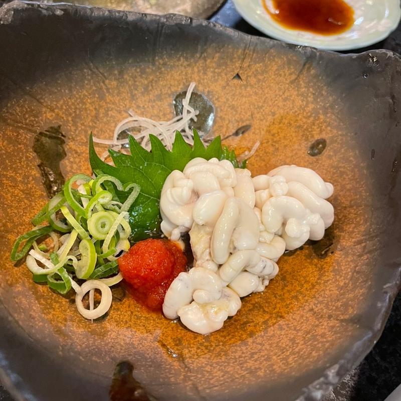 白子ポン酢(寿司の居酒屋 甚 )