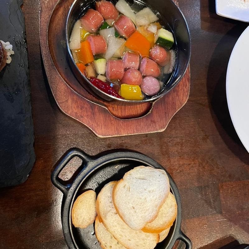 ミックスアヒージョ(ミートマーケット　梅田)