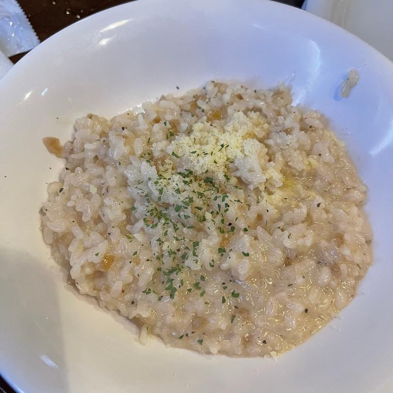 カルボナーラリゾット(ミートマーケット　梅田)