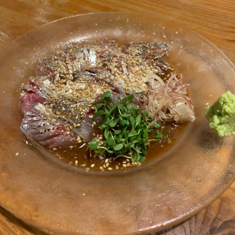 胡麻鯵(炊き餃子池田商店)