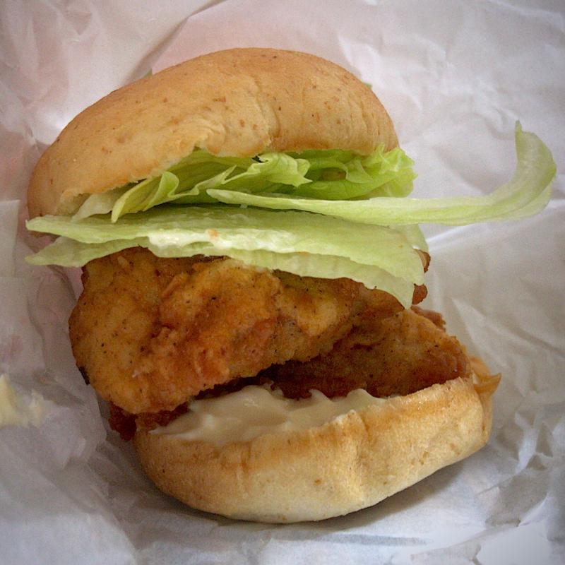 ダブルチキンフィレバーガー(ケンタッキーフライドチキン名取バイパス店)