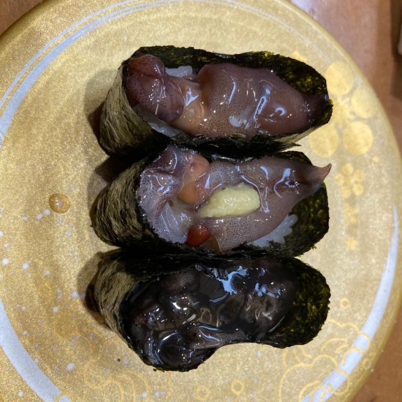 ほたるいか三点盛(もりもり寿し イオンモール新瑞橋店)