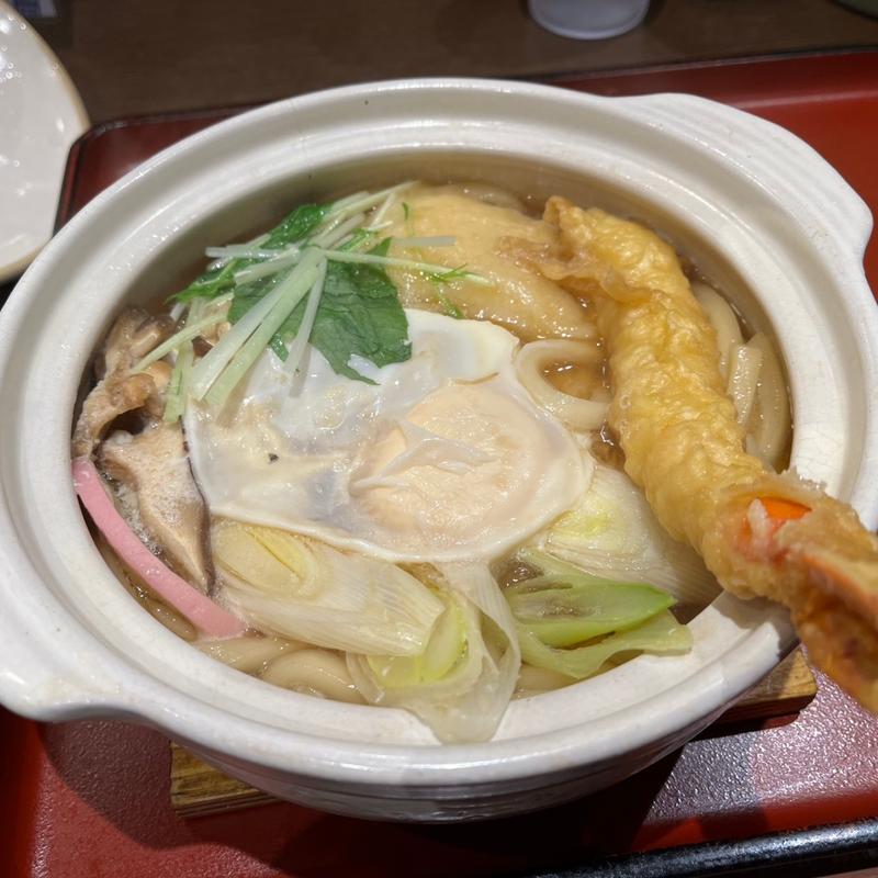 五目鍋焼きうどん(山田うどん食堂 蓮田店)