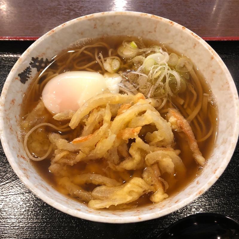 朝そば(十月屋)