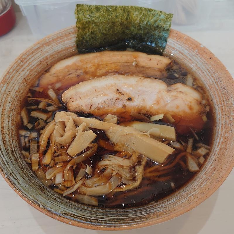 竹岡式ラーメン＋大盛(大葉商店)