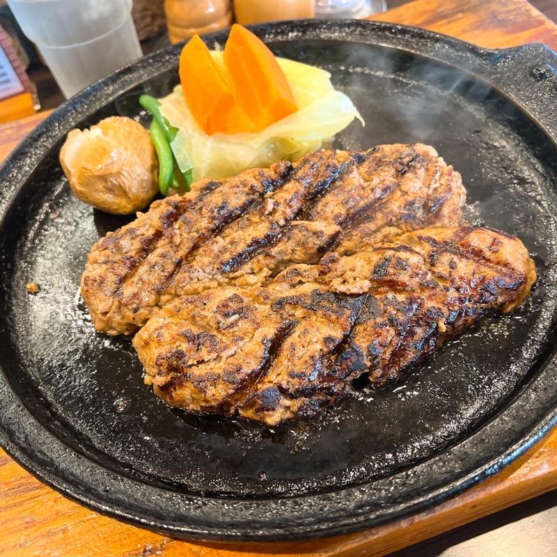 炭火焼きハンバーグランチ(グリルＫ)