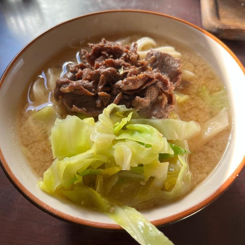 肉うどん(たかちゃんうどん)