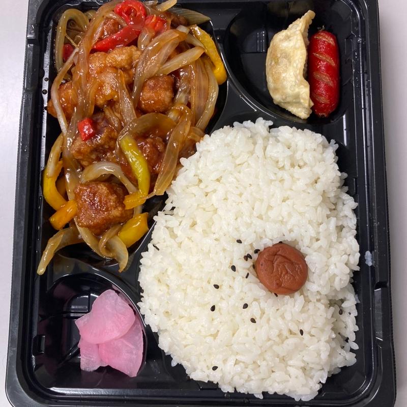 酢豚弁当(お弁当屋さん)