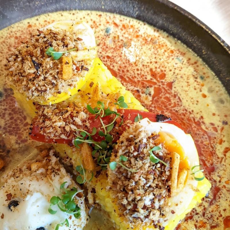 スパイス半熟煮卵　トッピング(Rスリランカ東京)