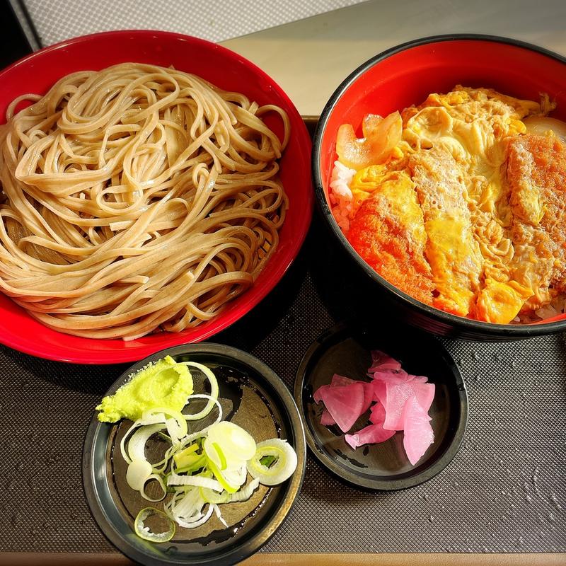かつ丼セット(名代 富士そば 学芸大学駅前店)