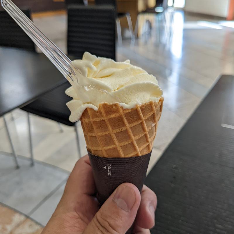 バニラアイス(コスモスカフェ)