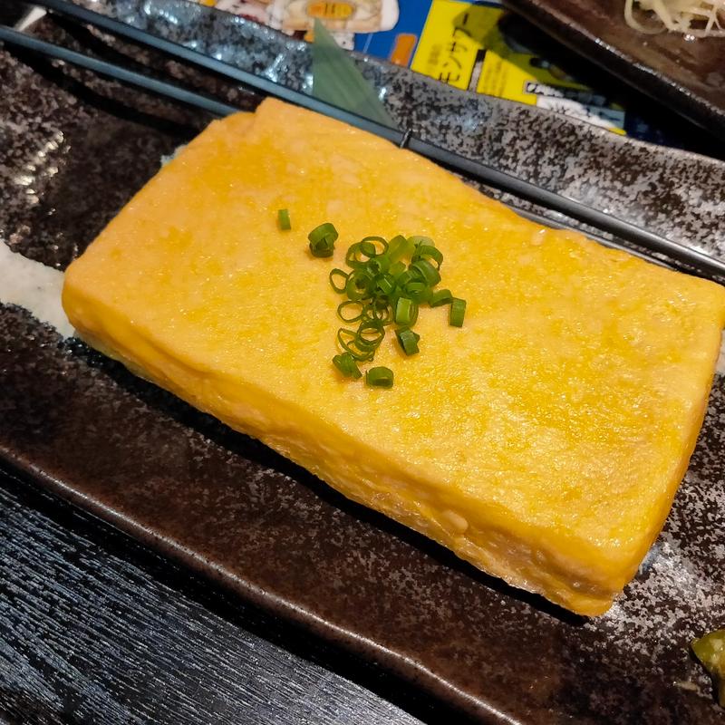 出し巻き玉子～葉山葵添え～(彩のごとく 炭火と旬菜)