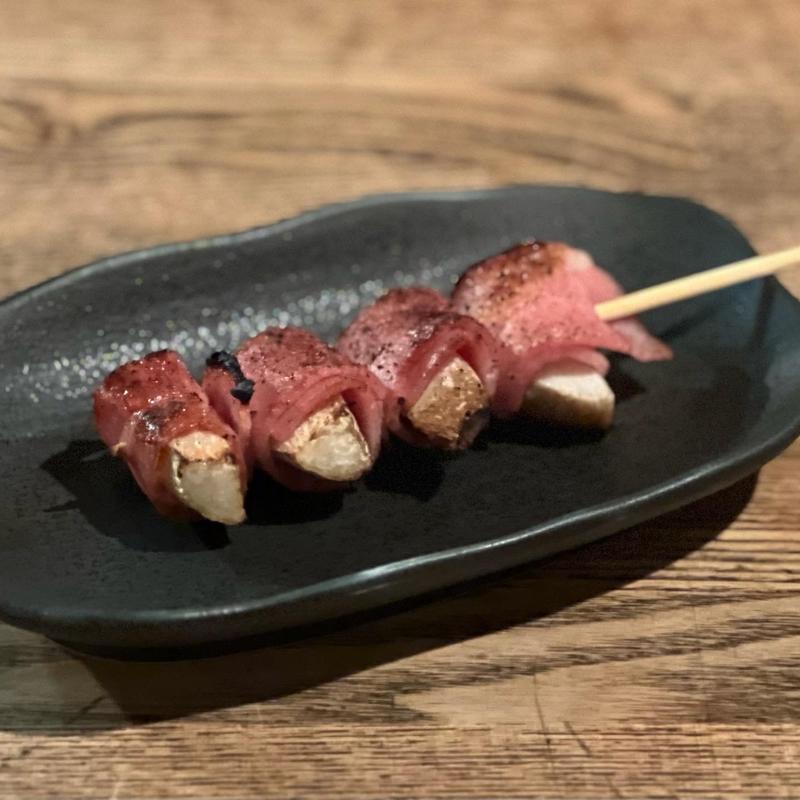 エリンギベーコン(ぱぱろく武蔵店)