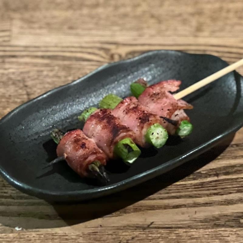 アスパラベーコン(ぱぱろく武蔵店)