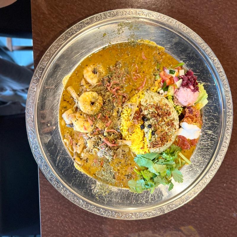 73プレート(シチサンカレー)