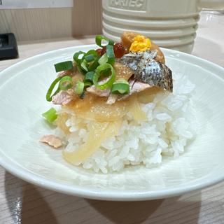 北海道秋鮭と白子とイクラ(ラーメン専科 竹末食堂)