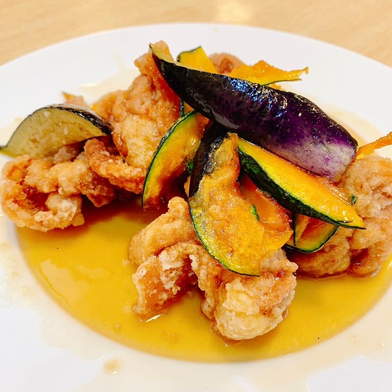 鶏肉のライムソース仕立て(中華ごはん　かんざし )