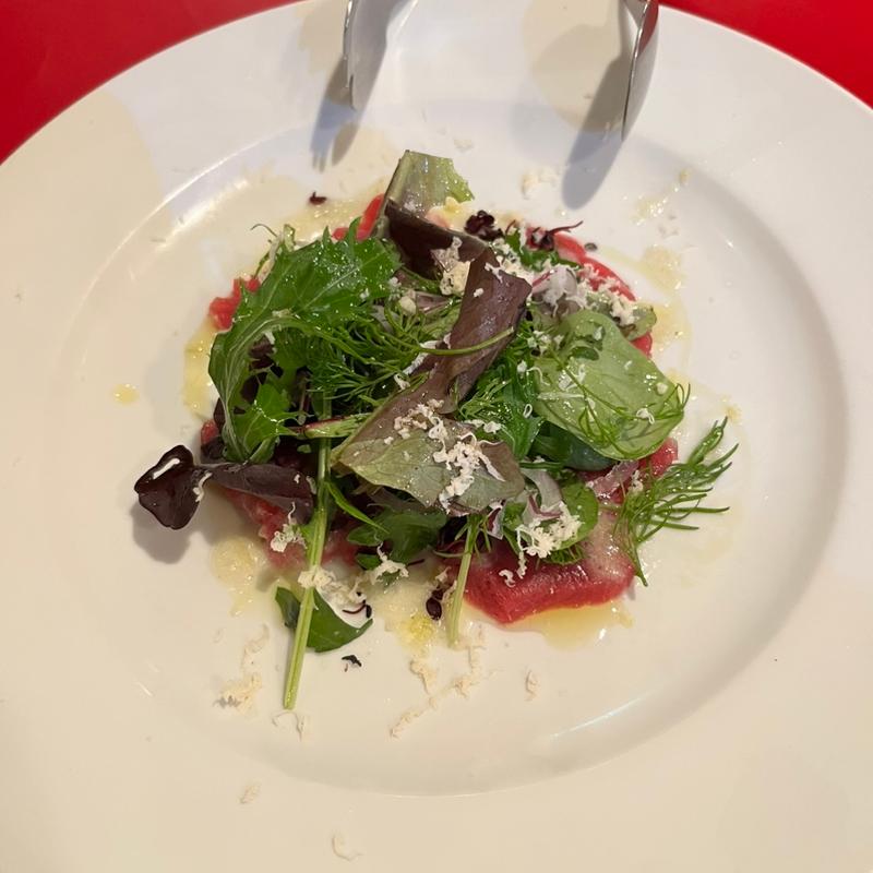 まぐろのカルパッチョ(オリゾンテ)