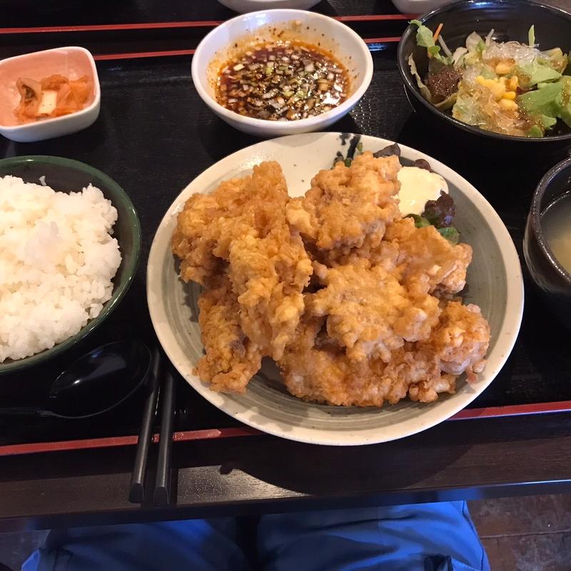 鳥天定食(中華　いちとら  )