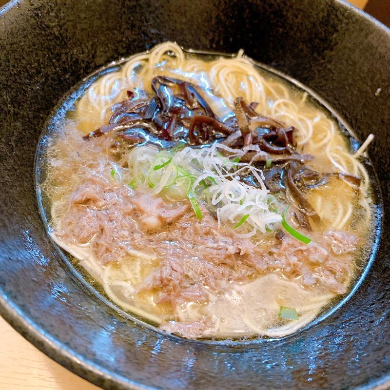 牛骨ラーメン(牛骨らぁ麺 麺や)