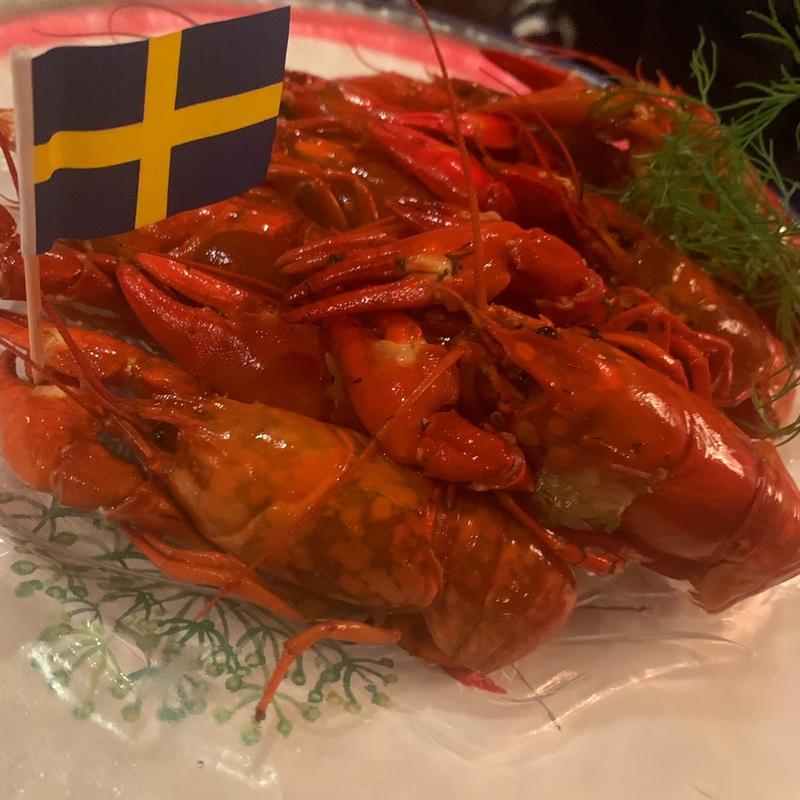 ザリガニ(北欧料理リラ・ダーラナ)