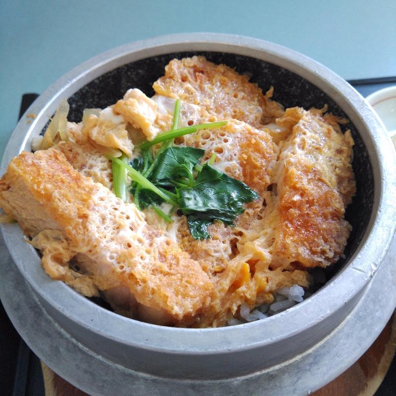 蔵王JAPAN‐X 釜かつ丼セット(蔵王山頂レストハウス )