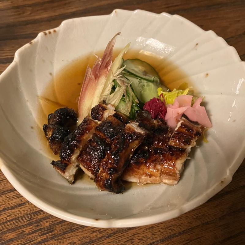 うざく(炭火焼き　旦)