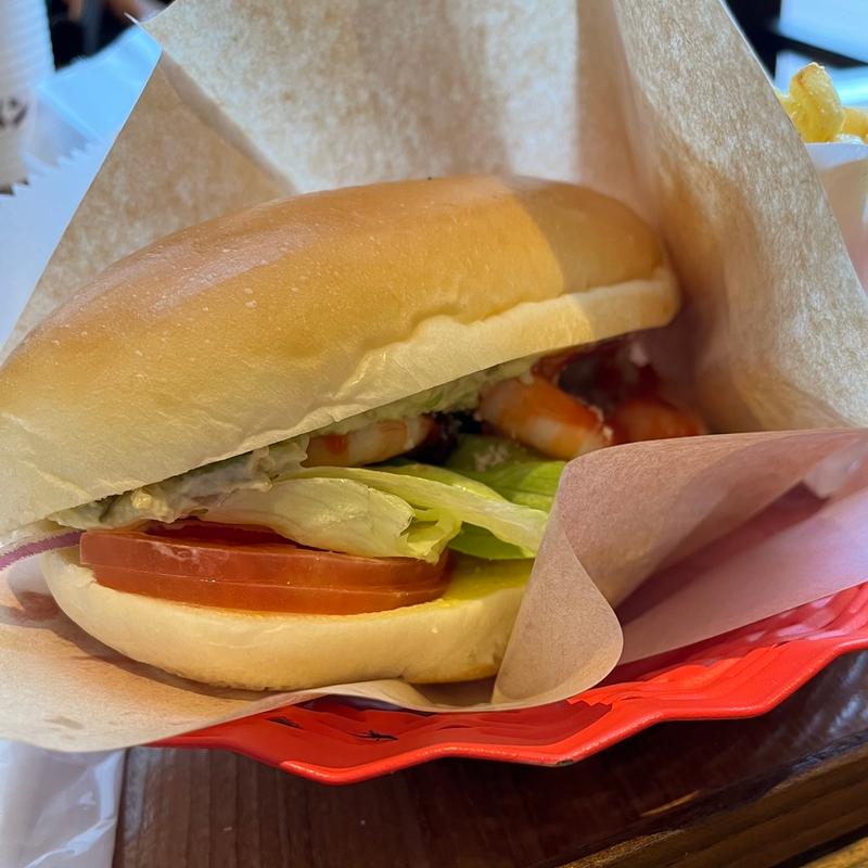 海老とアボカド(パンの田島＋ドトール マークイズ福岡ももち店)