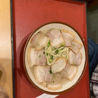 肉そば(最強食堂 北谷ハンビー店)