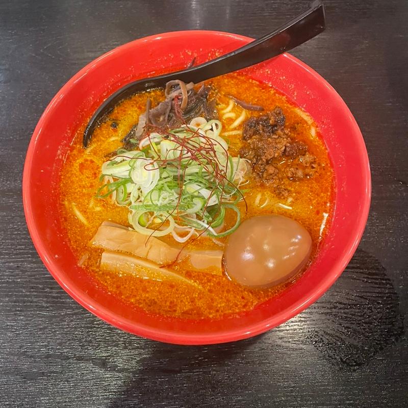 激辛タンタン麺(麺家 いろは 京都拉麺小路店)