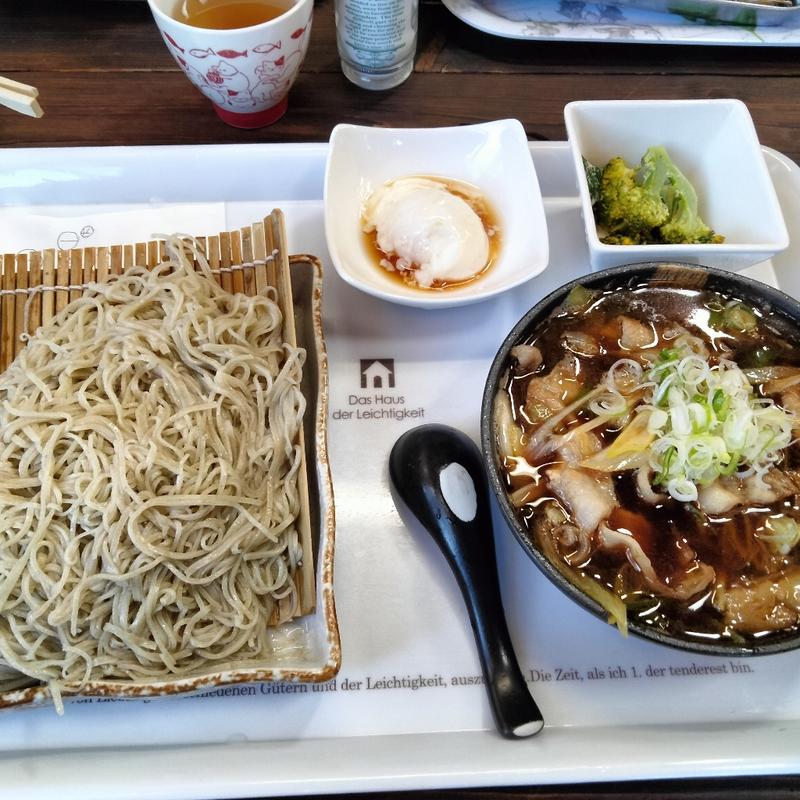 肉汁そば　大盛り(こま草)