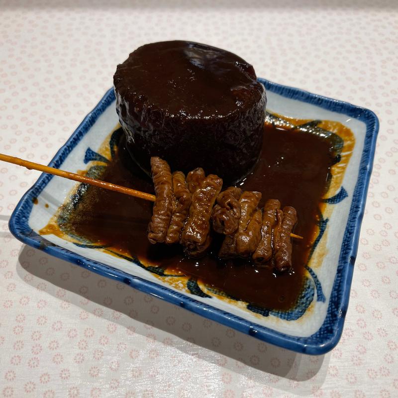 みそおでん（大根・豚もつ）(昔の矢場とん)