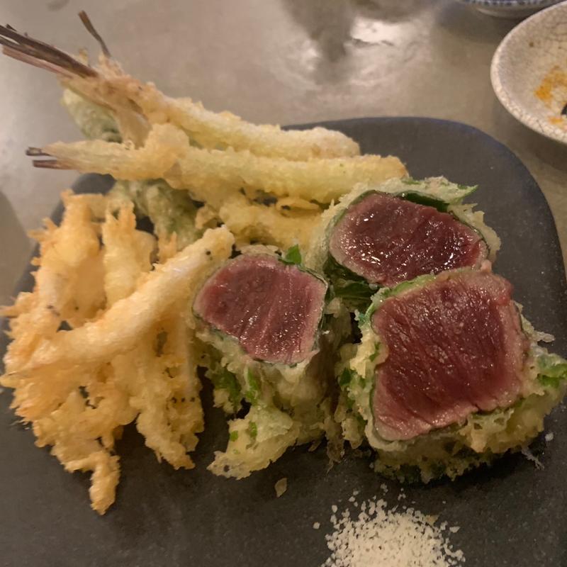 マグロのレア天(マグロマート)