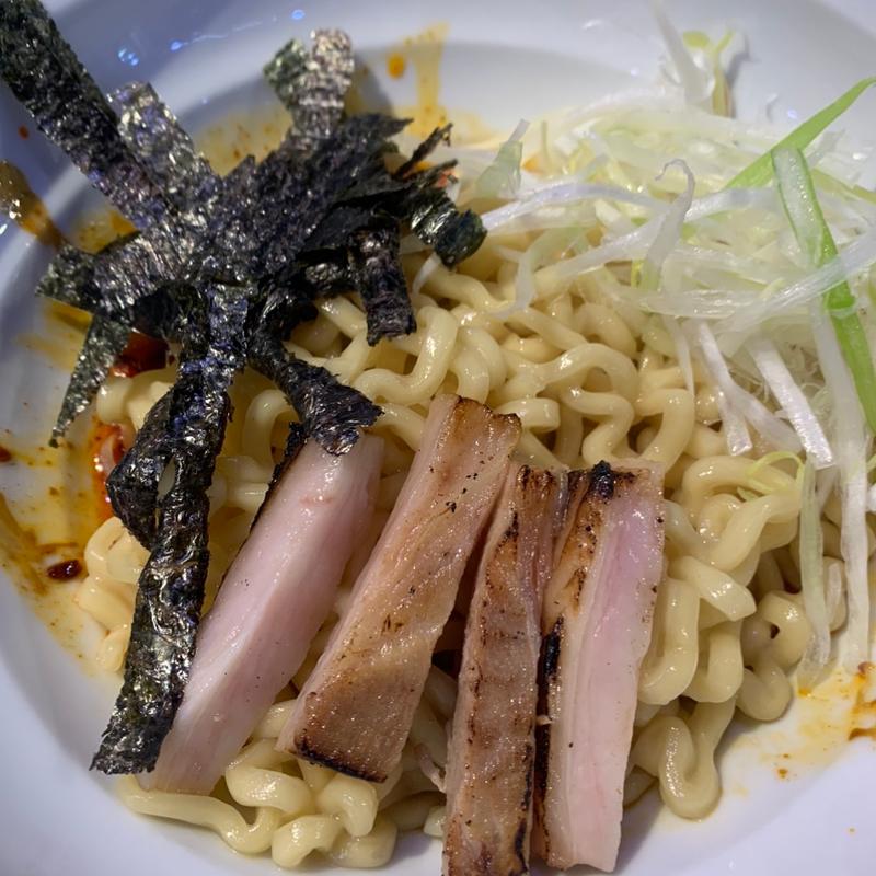 紅　あっさり辛みそ(麺爺あぶら早稲田店)