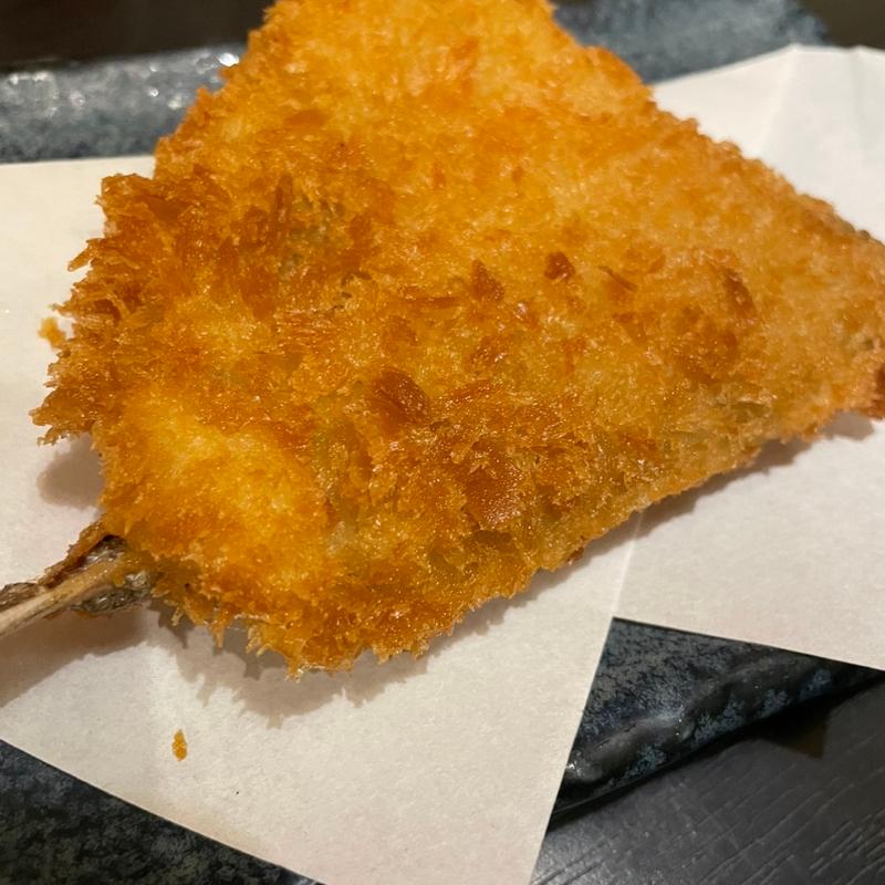 アジフライ(やすらぎ亭)