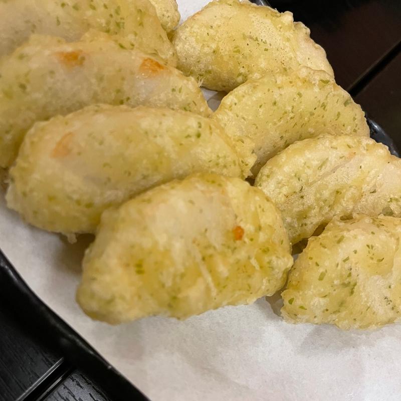 かまぼこの磯辺揚げ(やすらぎ亭)