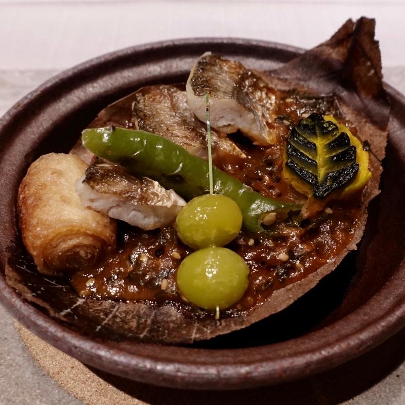 朴葉焼き(旅亭 萬葉)