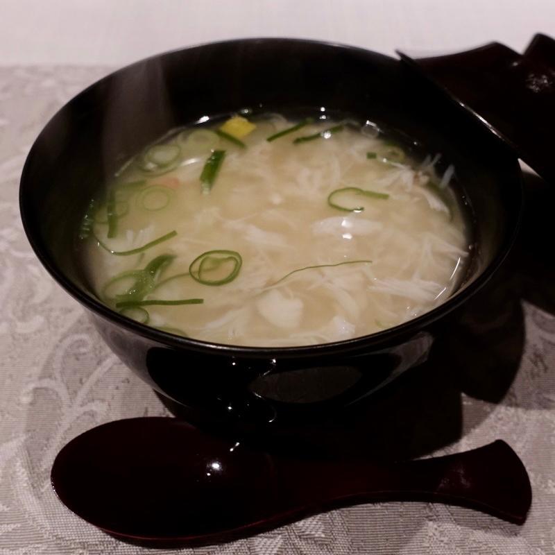 蟹雑炊(旅亭 萬葉)