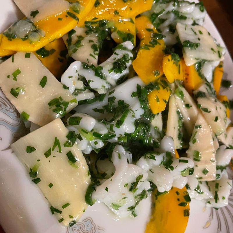 イカの青じそ炒め(龍燕 )